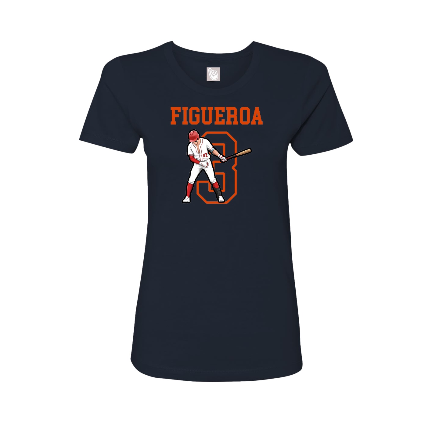 Fitted Women's Tee — Shirsey in Navy