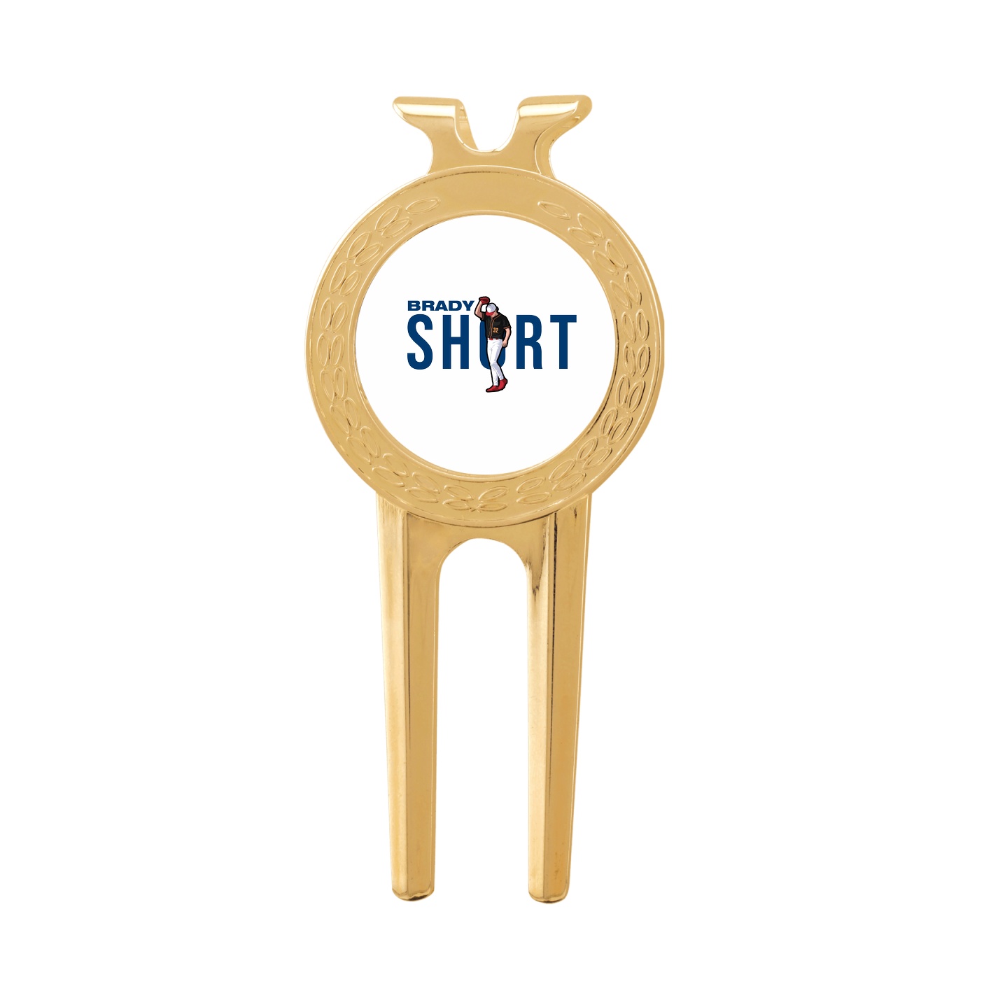 Divot Tool with Ball Marker — Player Name in Classic