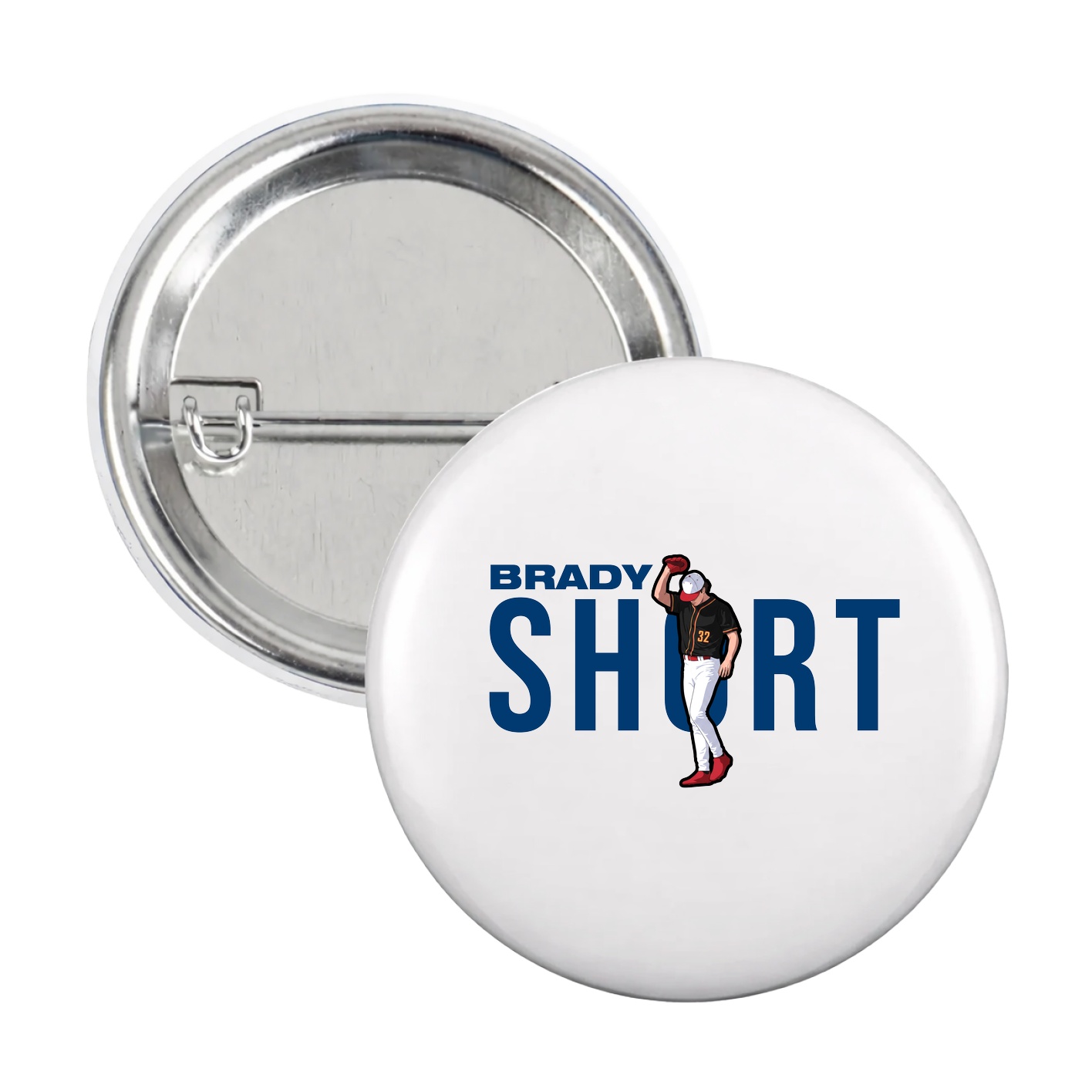 Game Day Button — Player Name in White