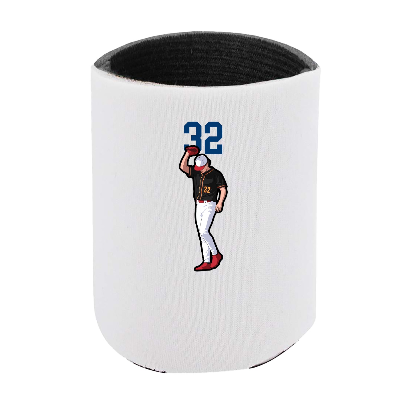 Can Holder — Number Top in White