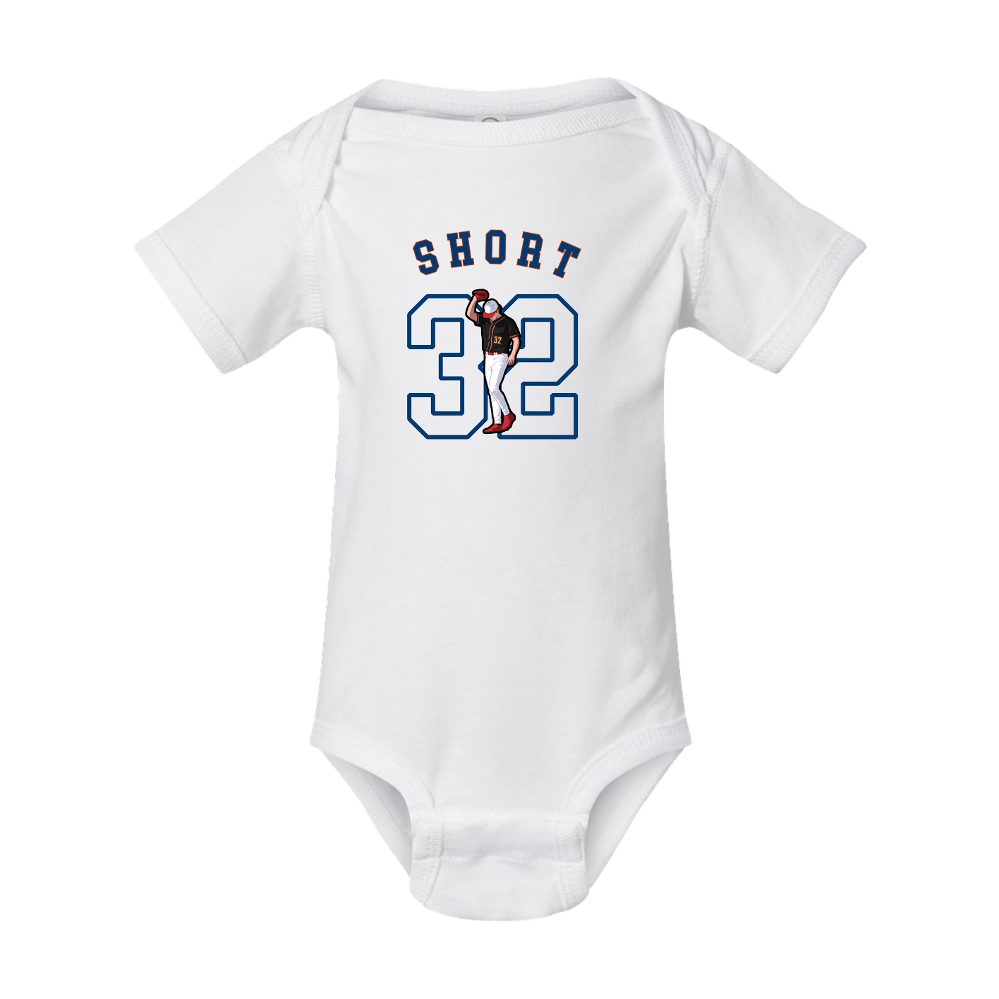 Baby Onesie — Shirsey Arch in White