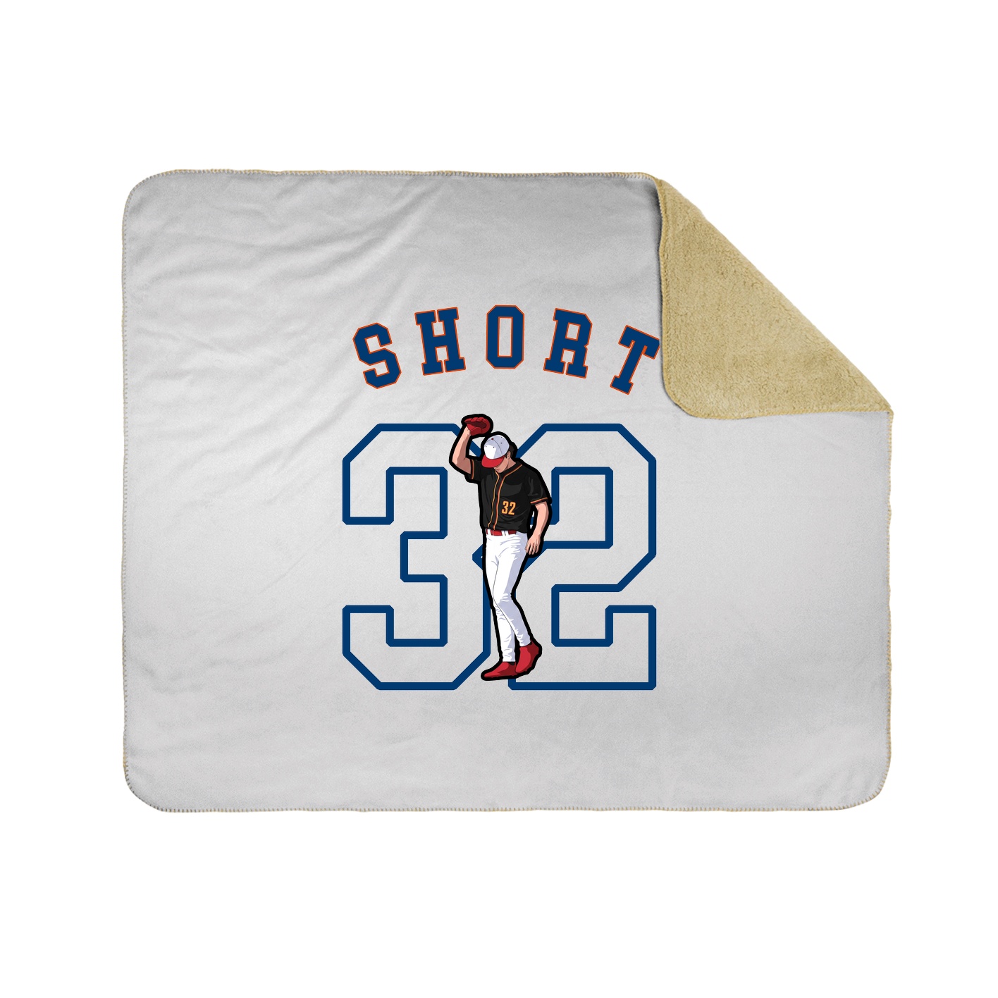 Throw Blanket — Shirsey Arch in White