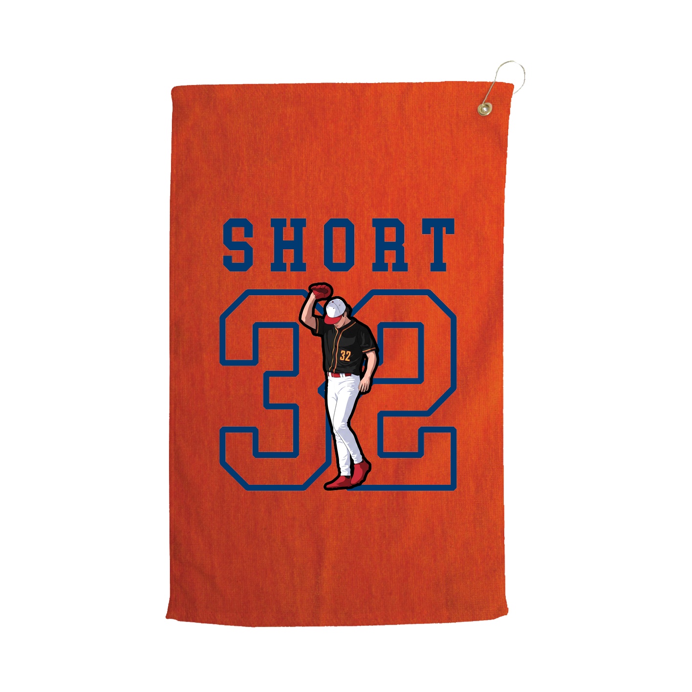 Golf Towel — Shirsey in Orange