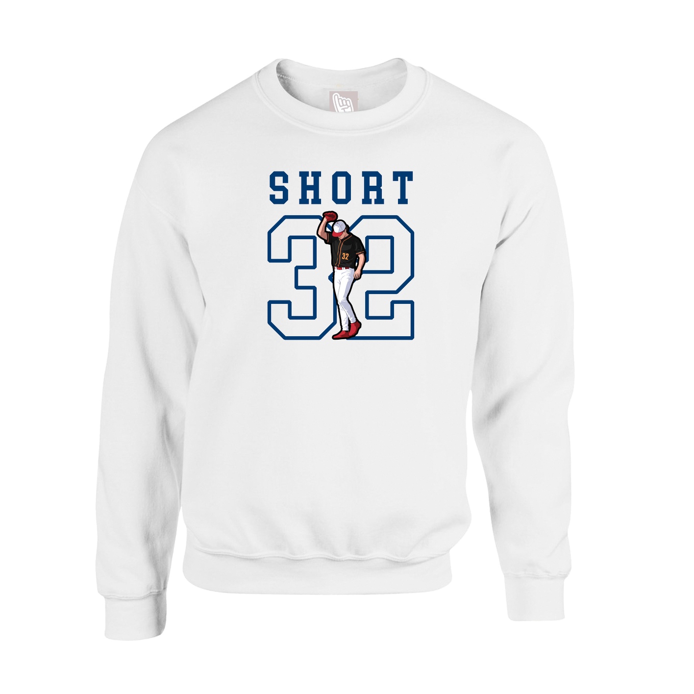 Fleece Crew — Shirsey in White