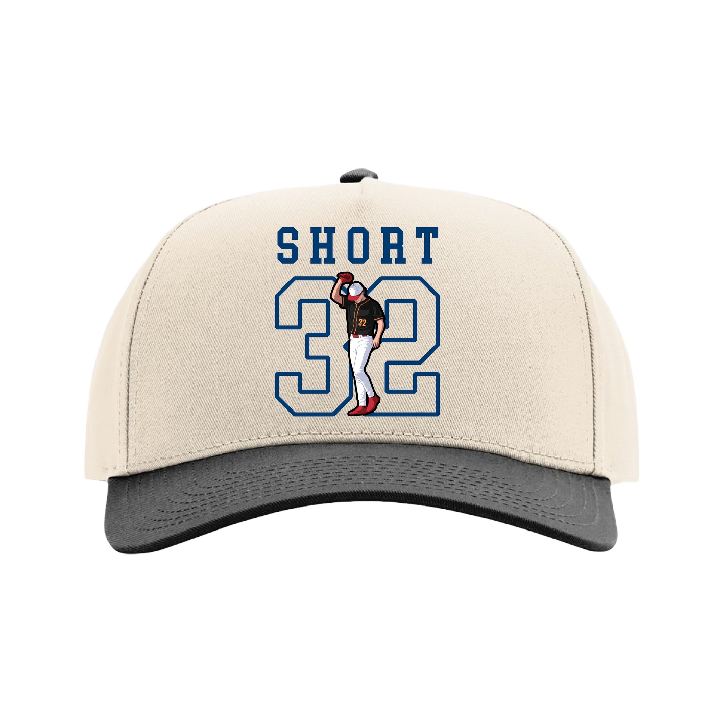 Full Fabric Five-Panel Champ Cap