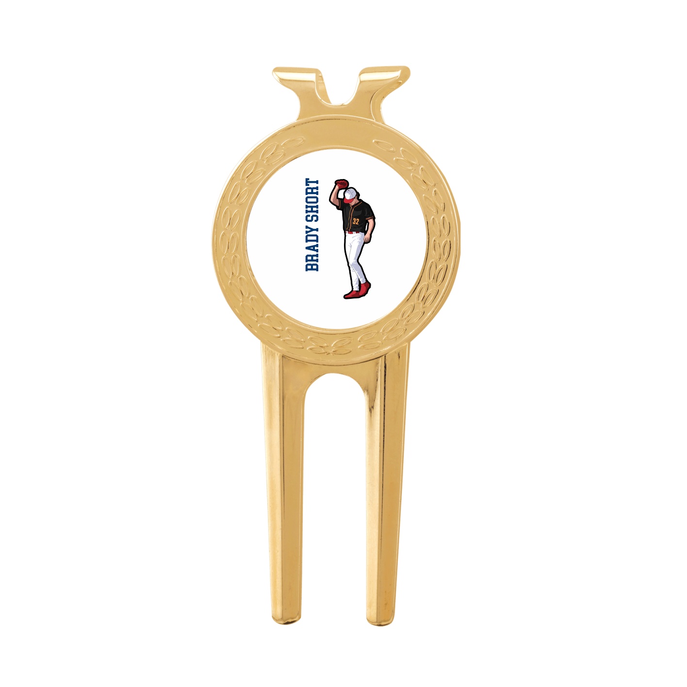 Divot Tool with Ball Marker — Name Vertical in Classic