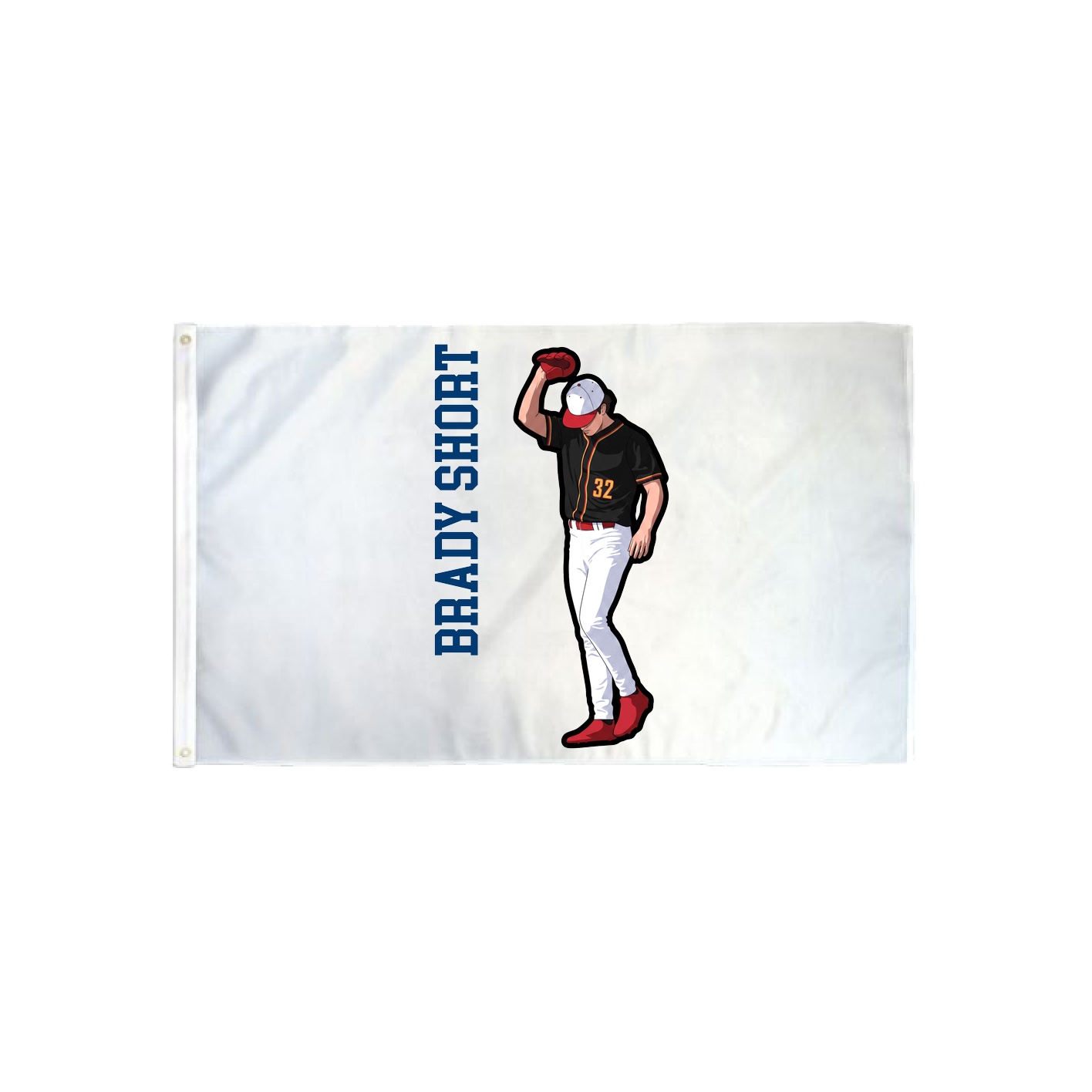 3x5 Flag — Name Vertical in Classic