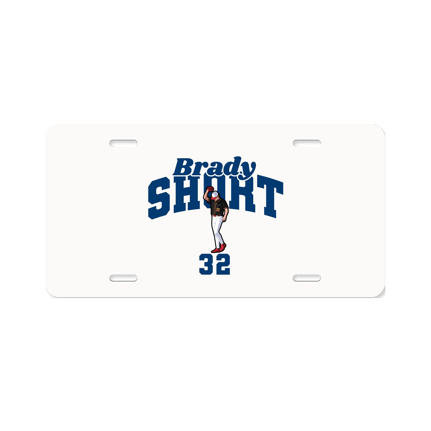 License Plate — Signature Arch in Classic