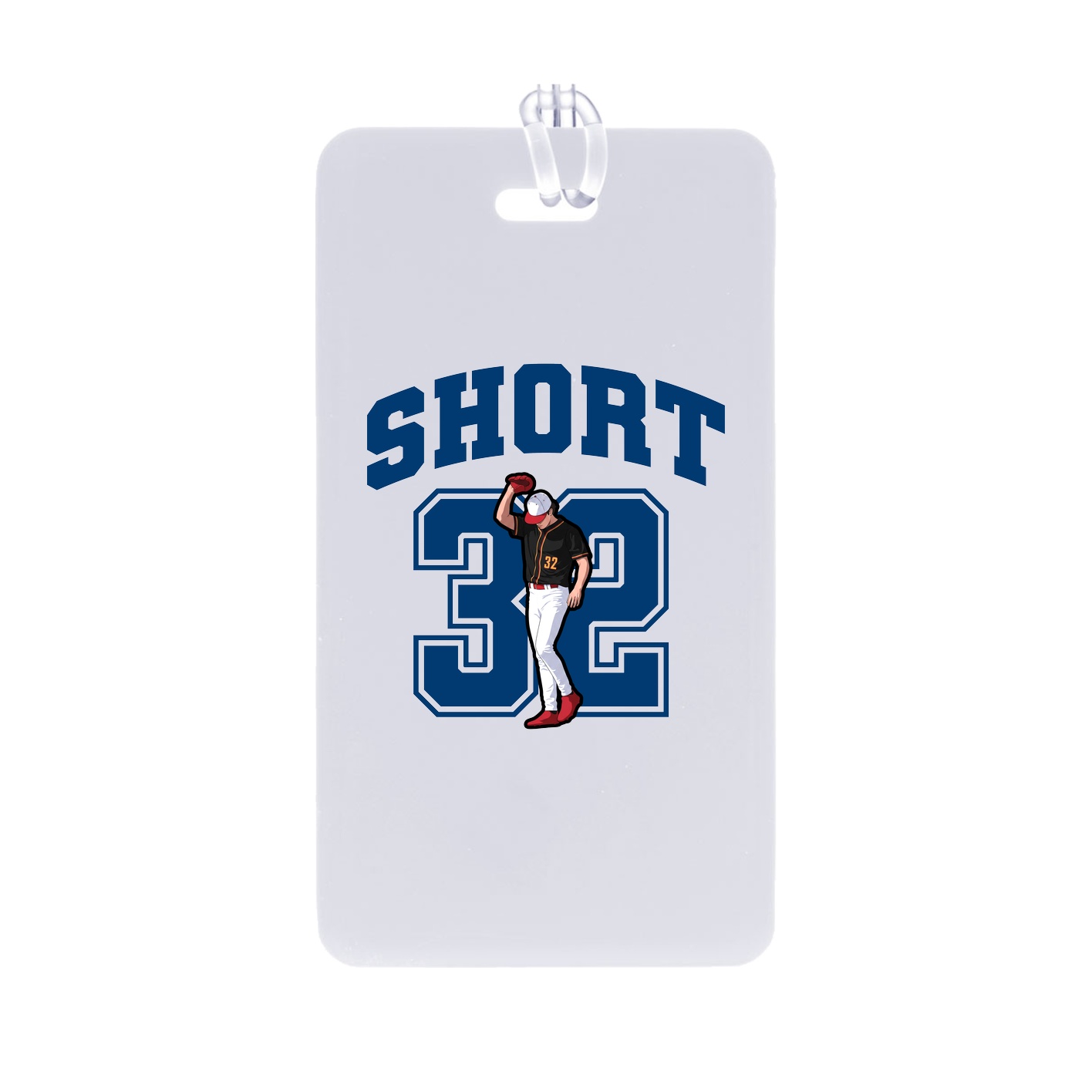 Bag Tag — Number in Classic