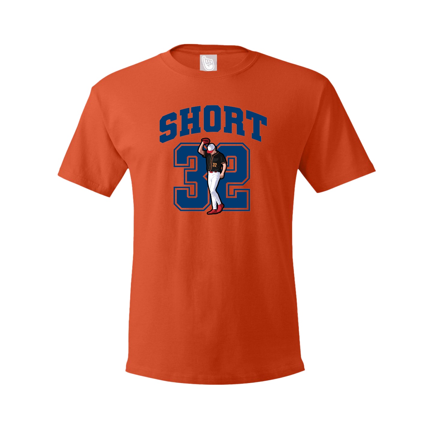 Tee — Number in Orange