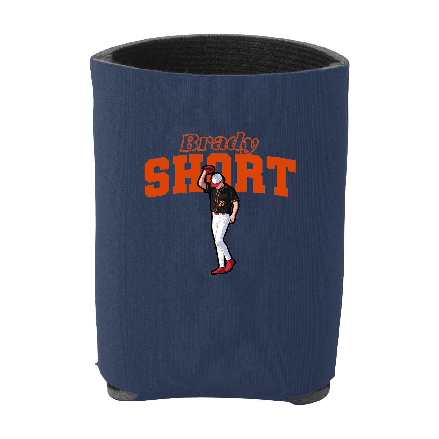 Can Holder — Name Arch in Navy