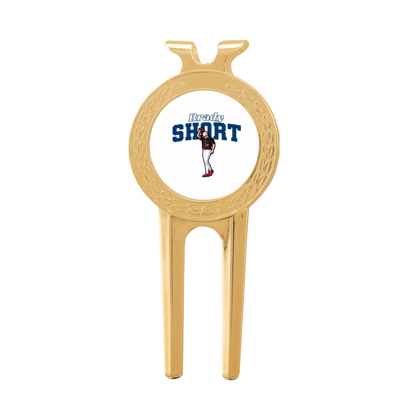 Divot Tool with Ball Marker — Name Arch in Classic