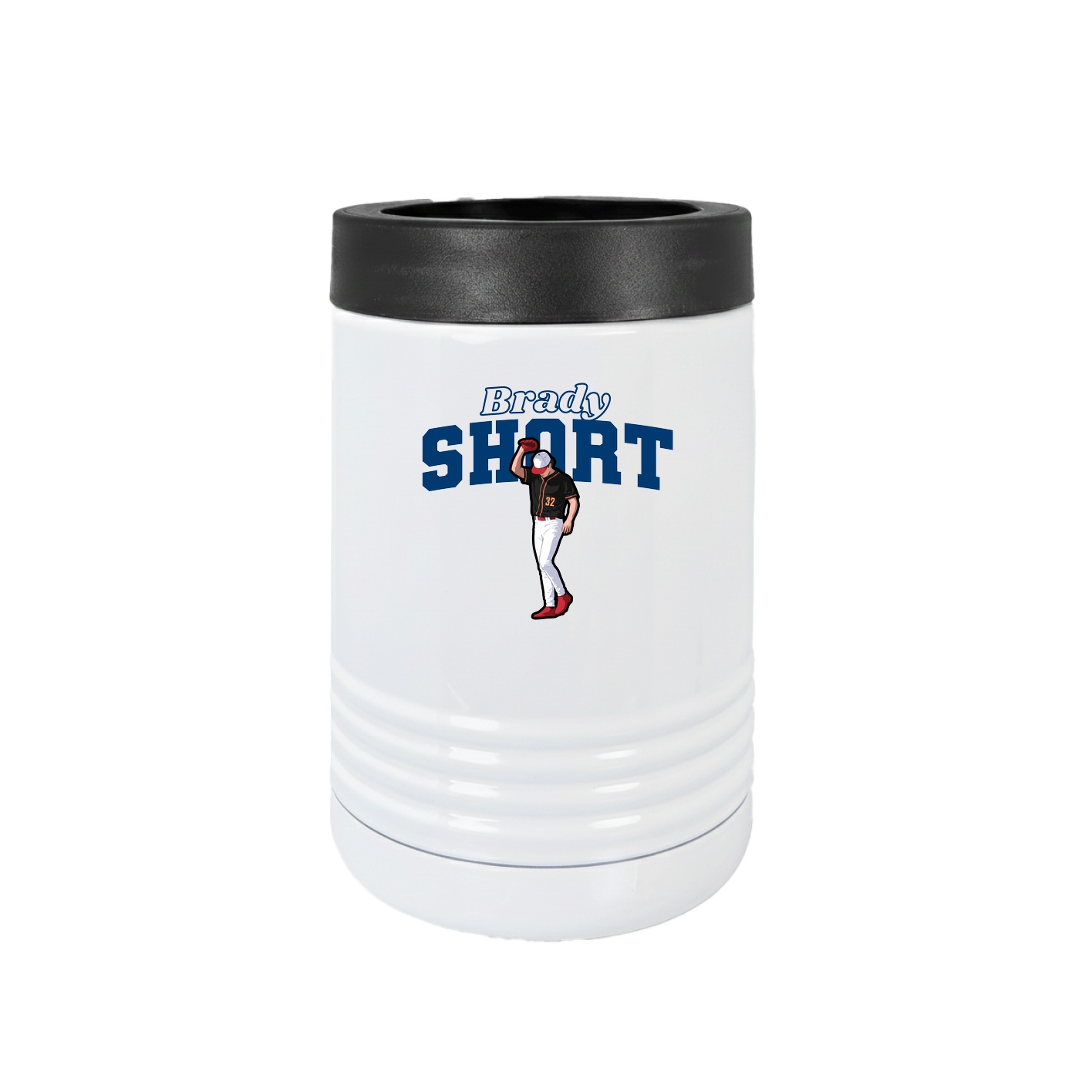 Beverage Holder — Name Arch in White