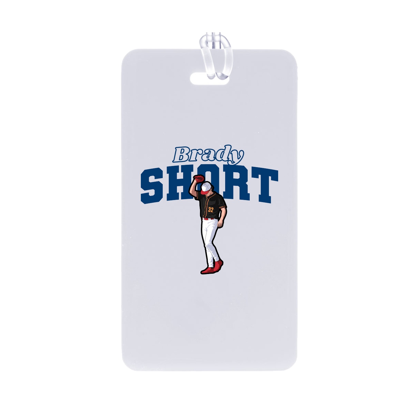 Bag Tag — Name Arch in Classic