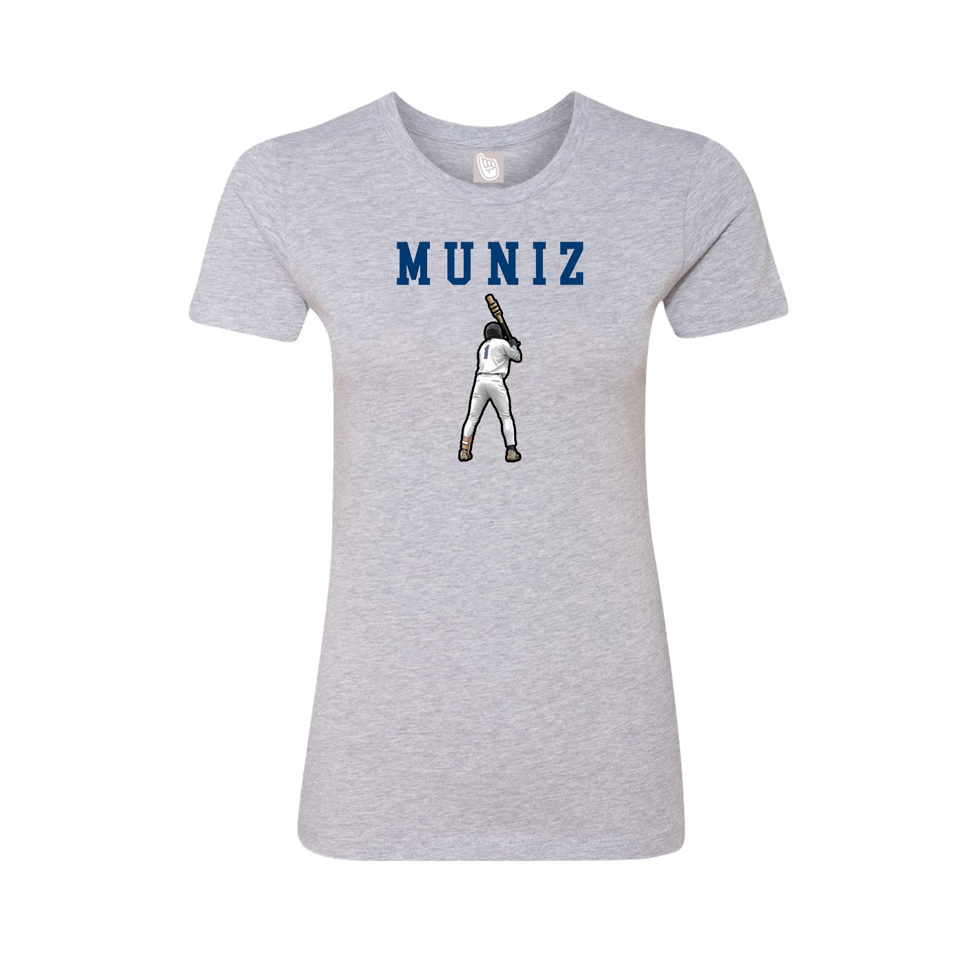 Fitted Women's Tee — Shirsey in Grey