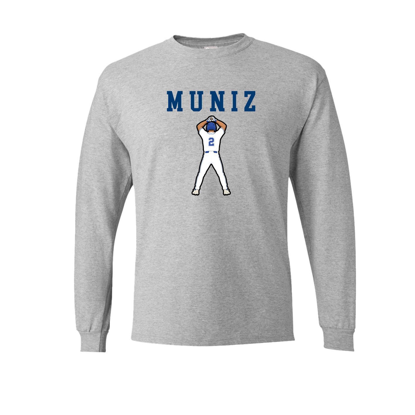 Long Sleeve Tee — Shirsey in Grey