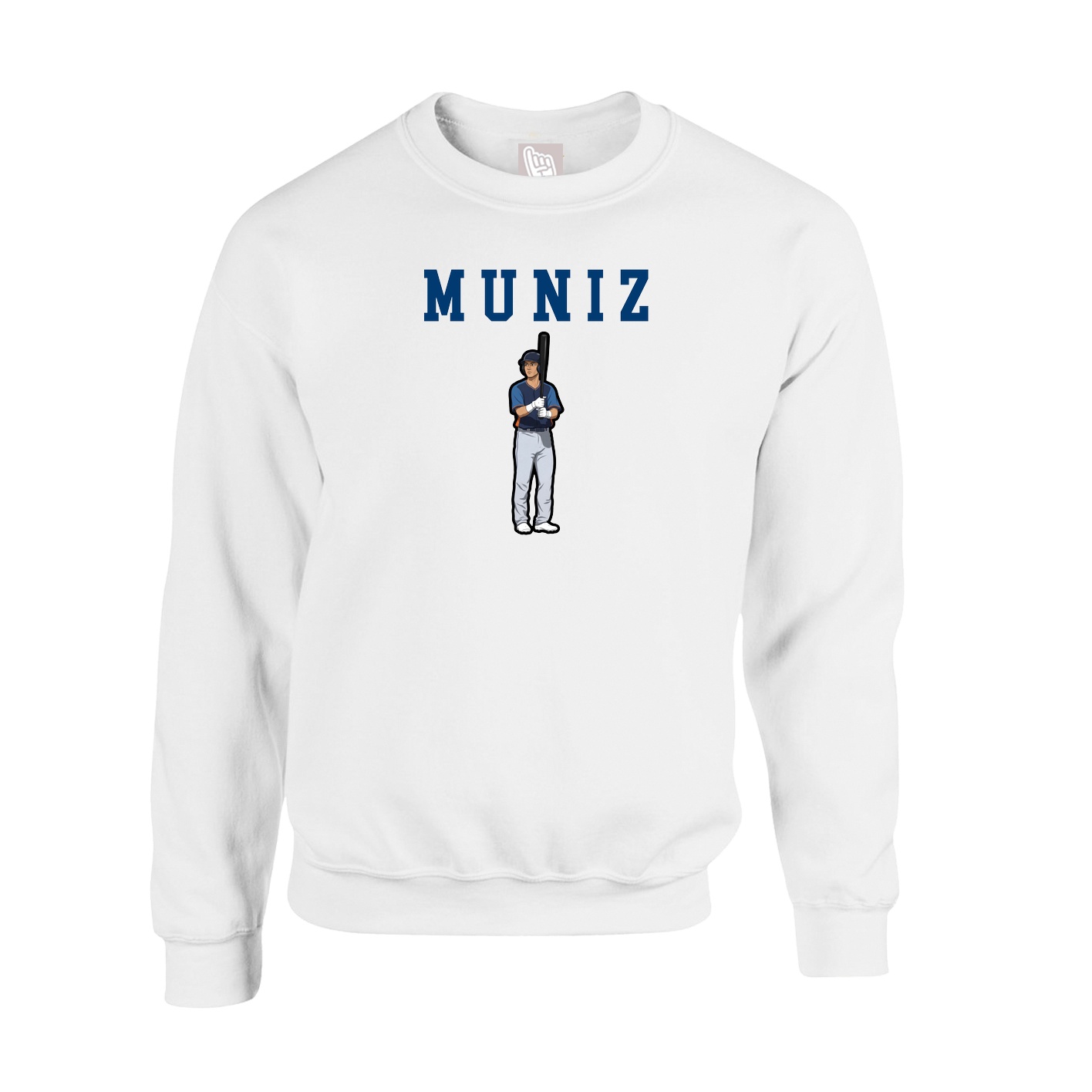 Fleece Crew — Shirsey in White
