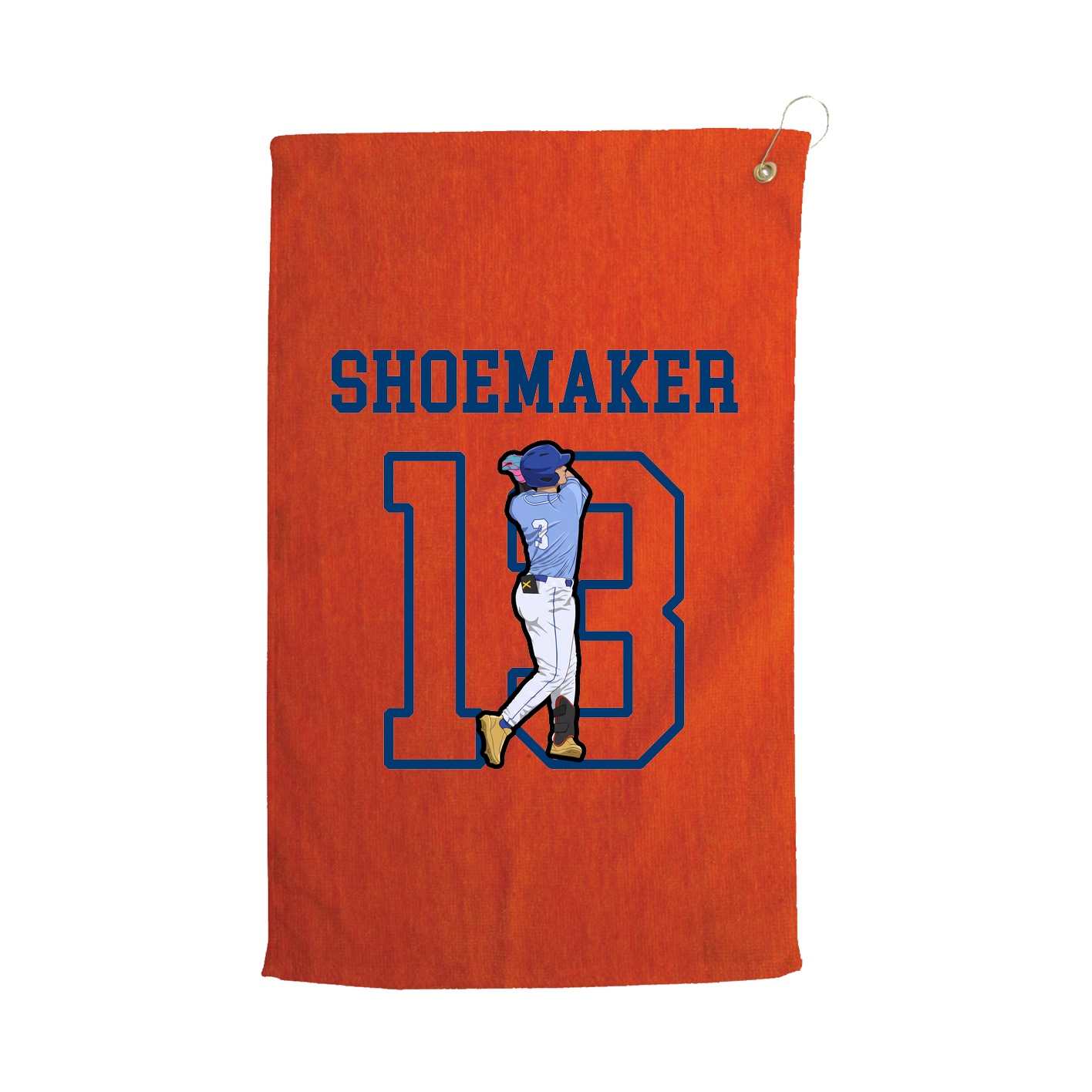 Golf Towel — Shirsey in Orange