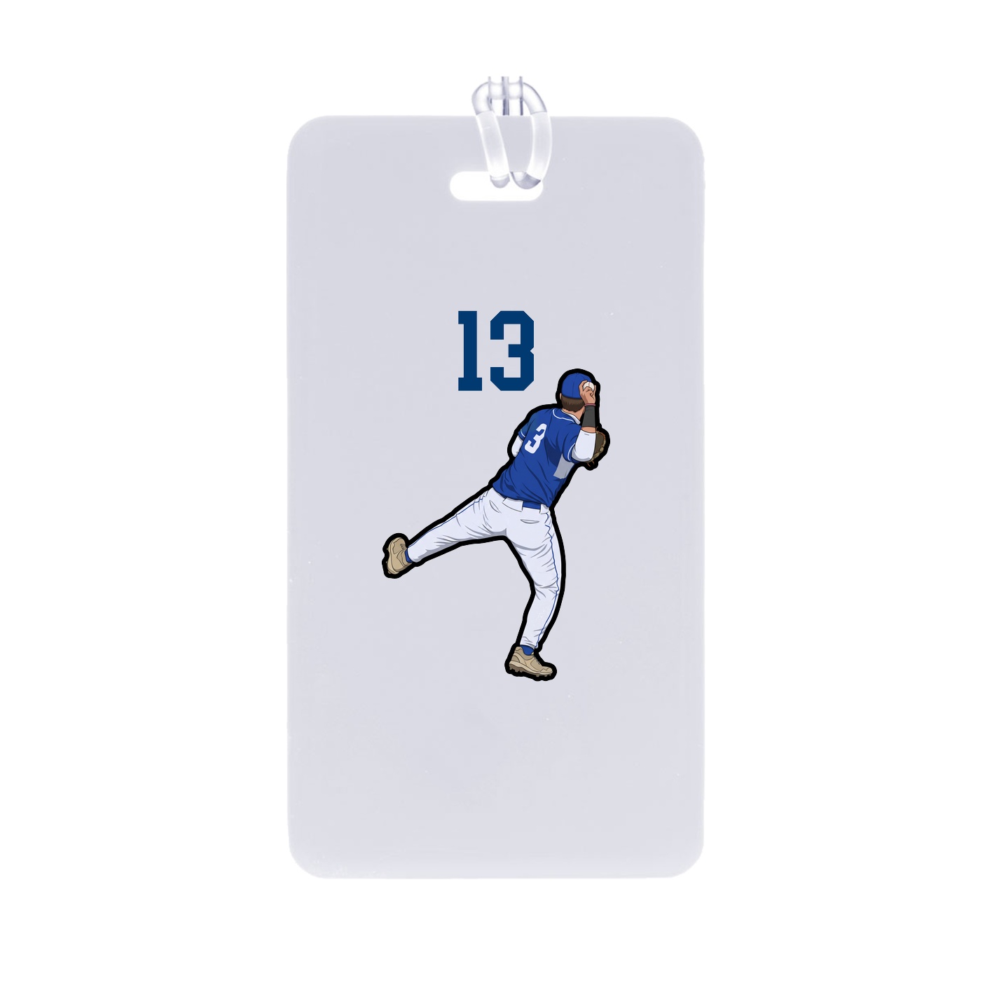 Bag Tag — Number Top in Classic