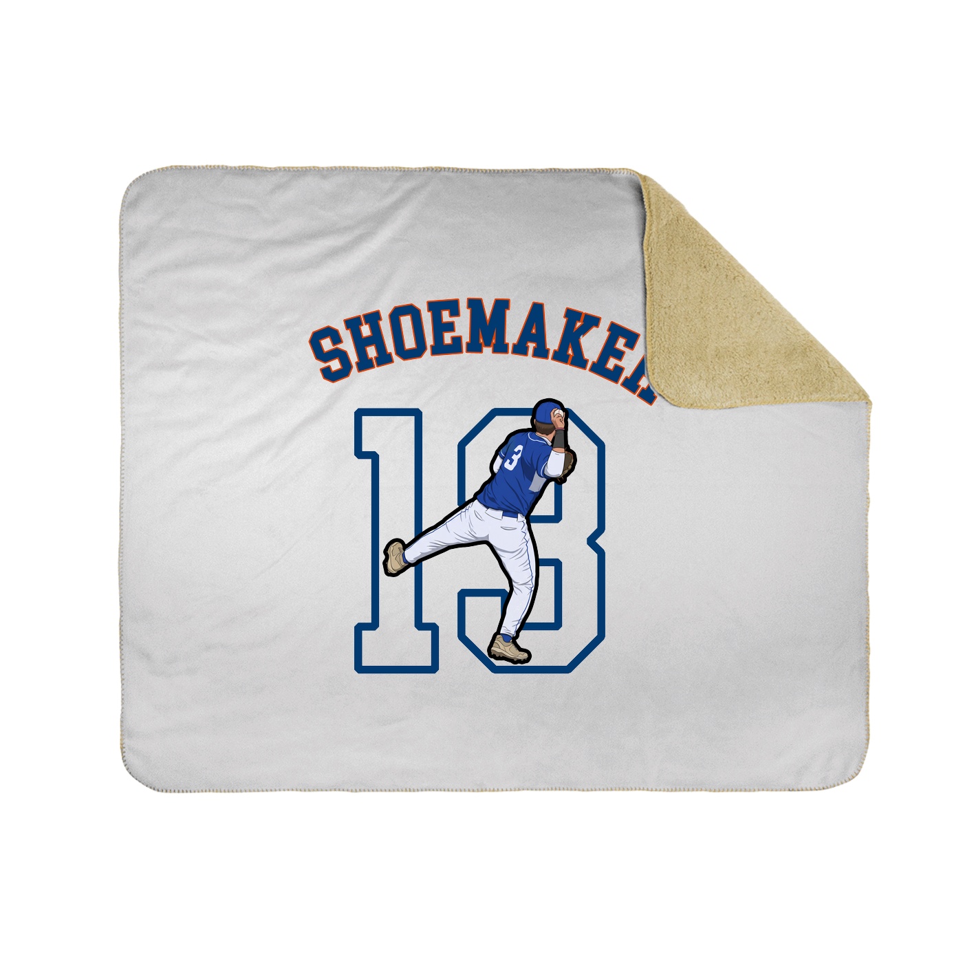 Throw Blanket — Shirsey Arch in White