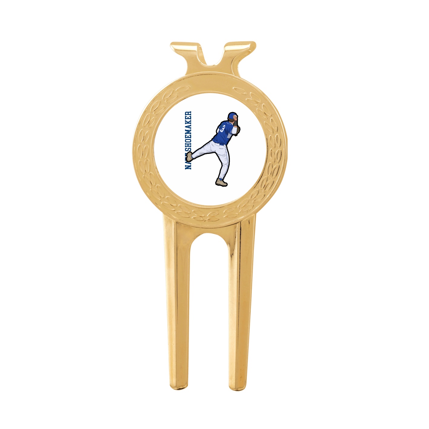 Divot Tool with Ball Marker — Name Vertical in Classic