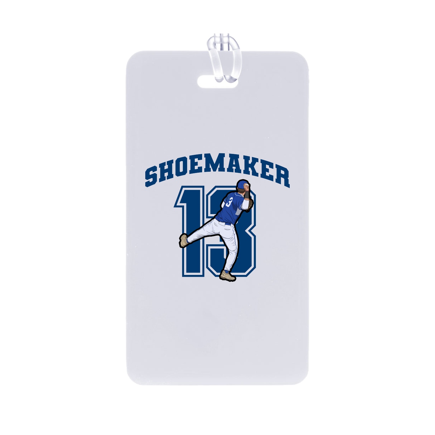 Bag Tag — Number in Classic