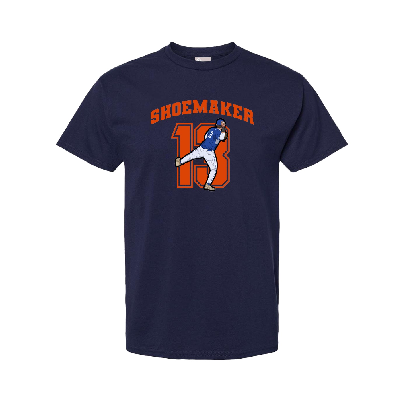 Tee — Number in Navy