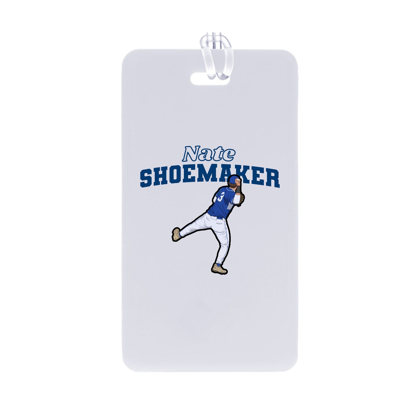 Bag Tag — Name Arch in Classic