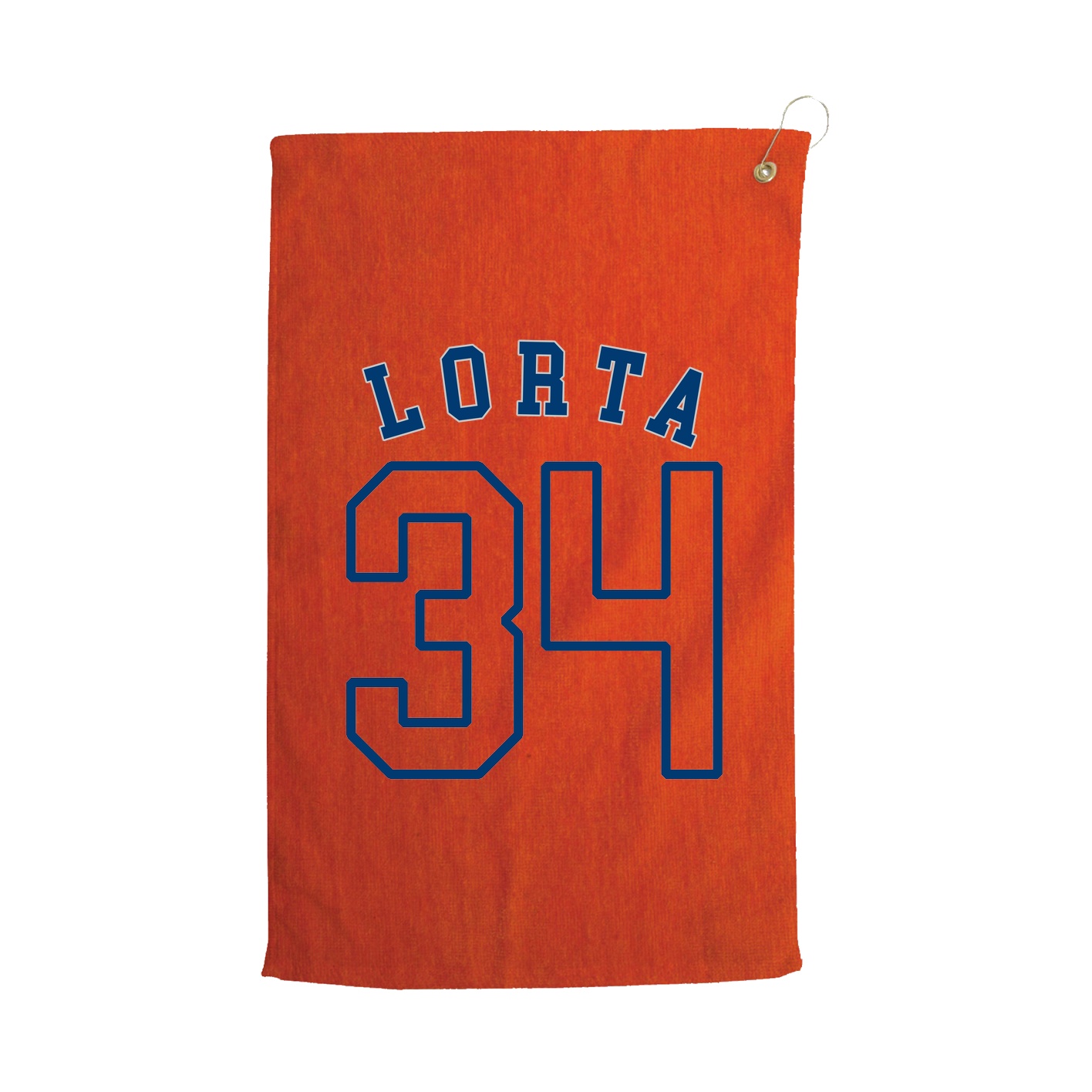 Golf Towel — Shirsey Arch in Orange