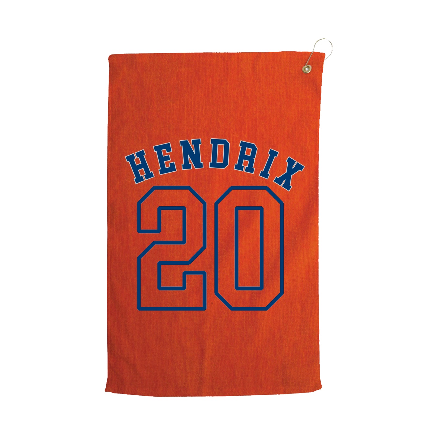 Golf Towel — Shirsey Arch in Orange