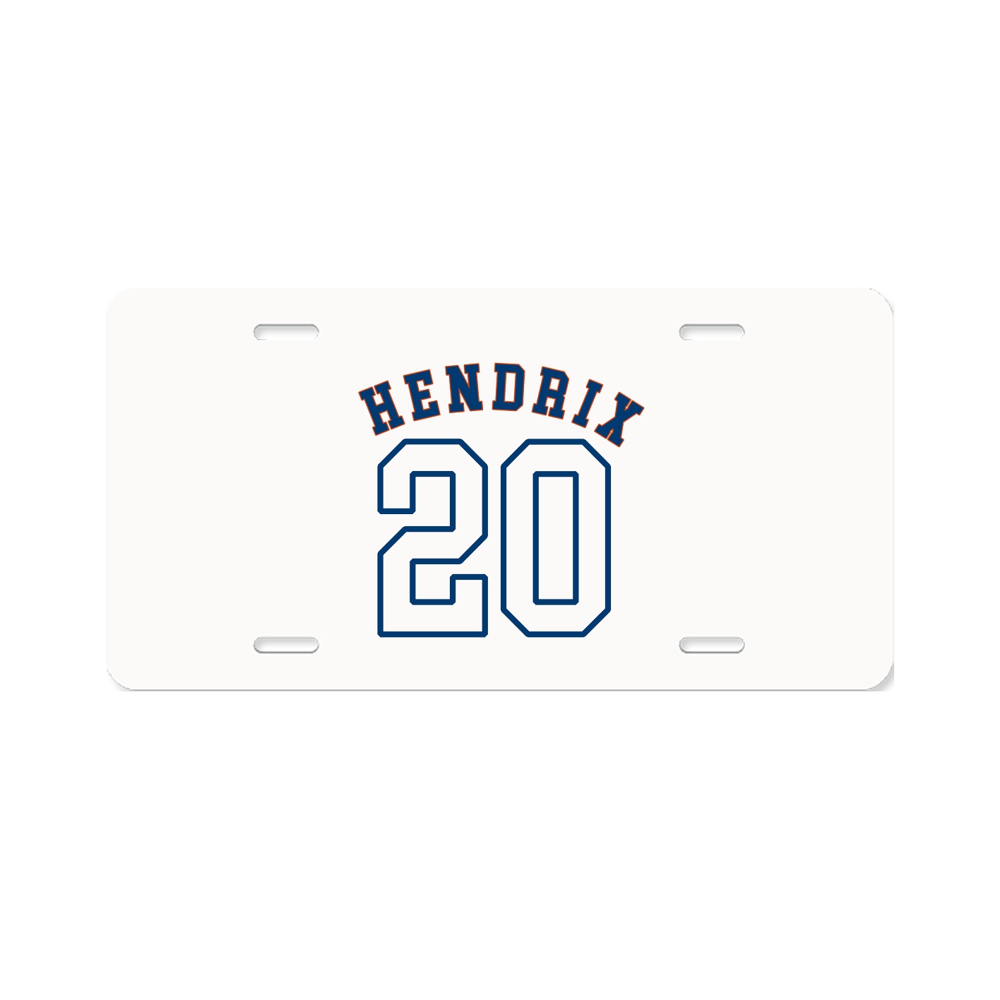 License Plate — Shirsey Arch in Classic