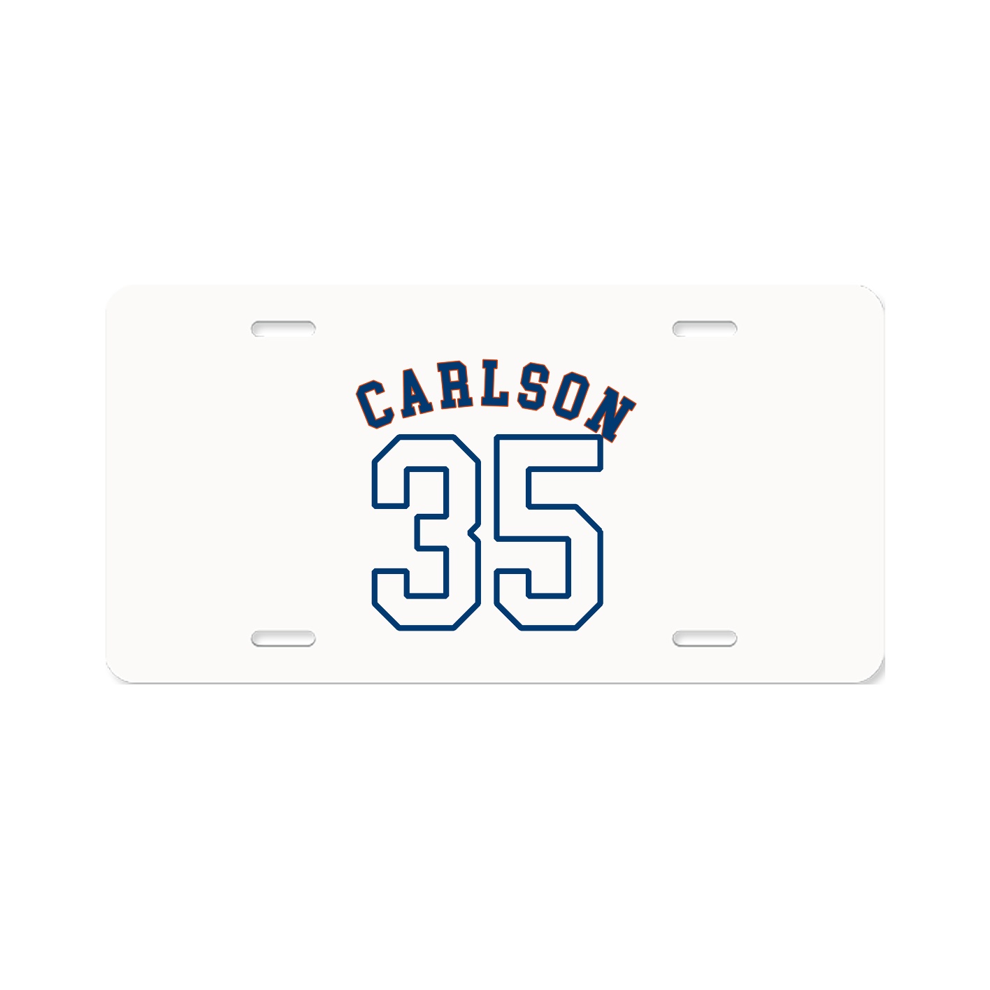 License Plate — Shirsey Arch in Classic