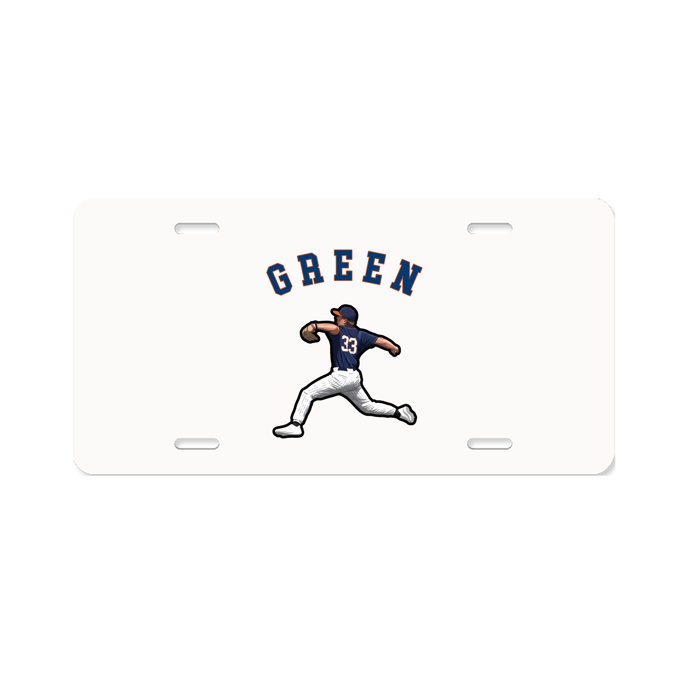 License Plate — Shirsey Arch in Classic