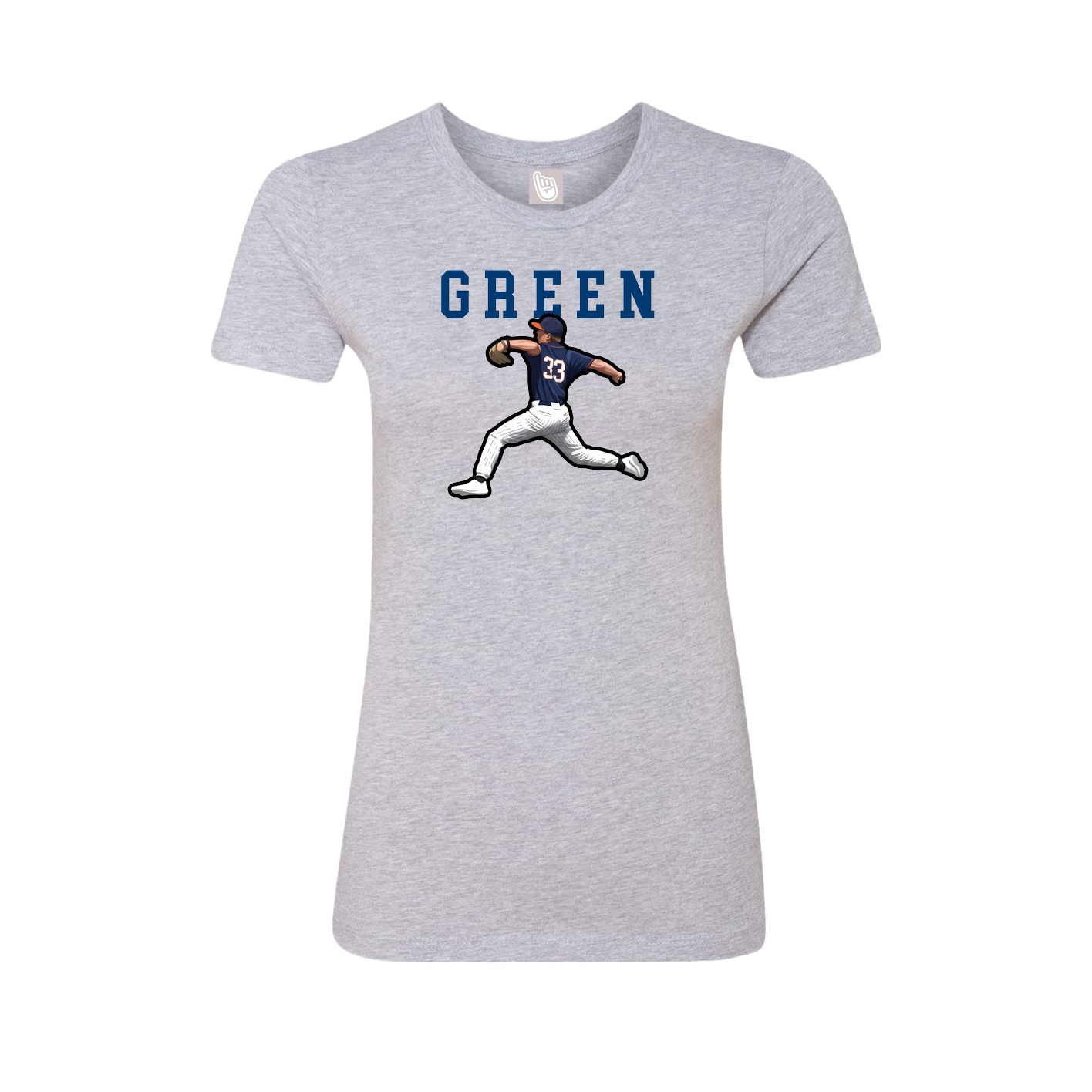 Fitted Women's Tee — Shirsey in Grey