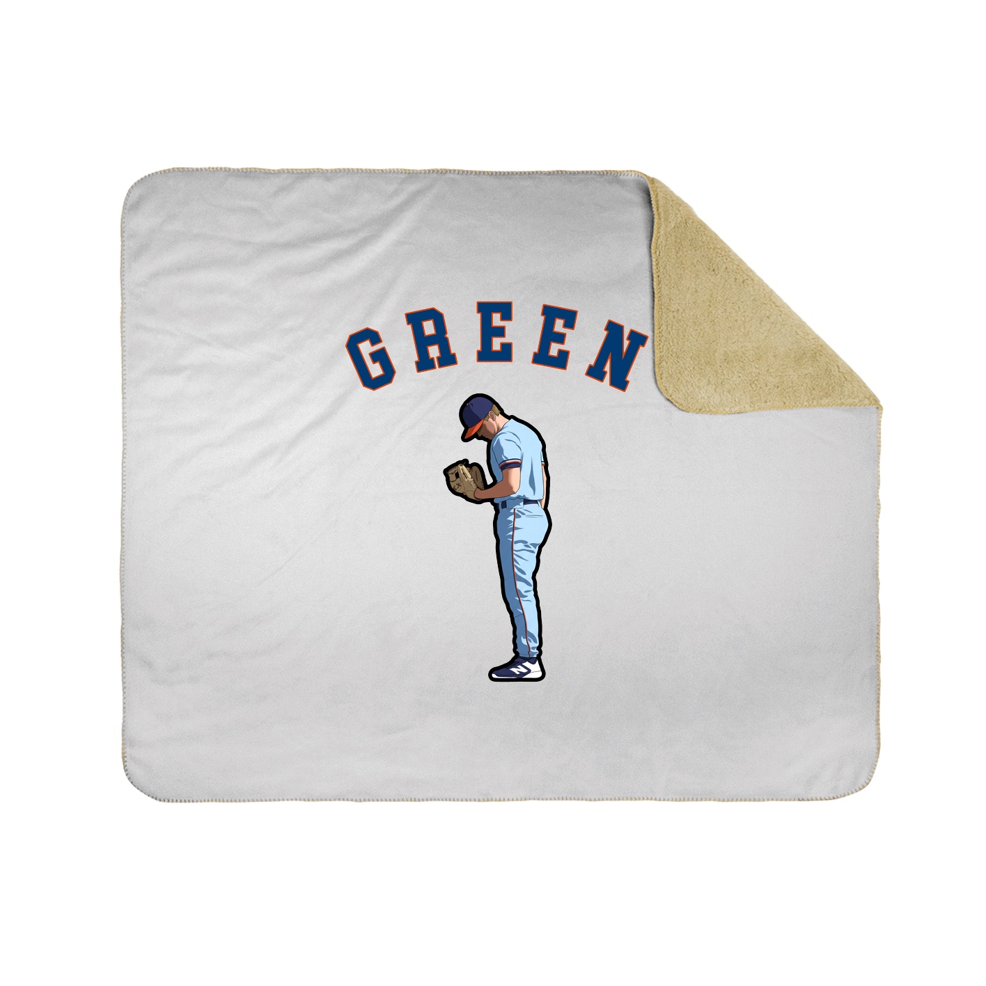 Throw Blanket — Shirsey Arch in White
