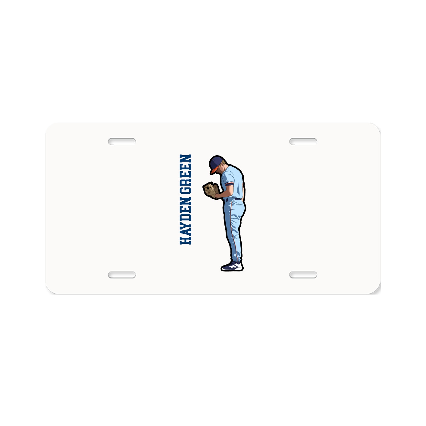 Aluminum License Plate