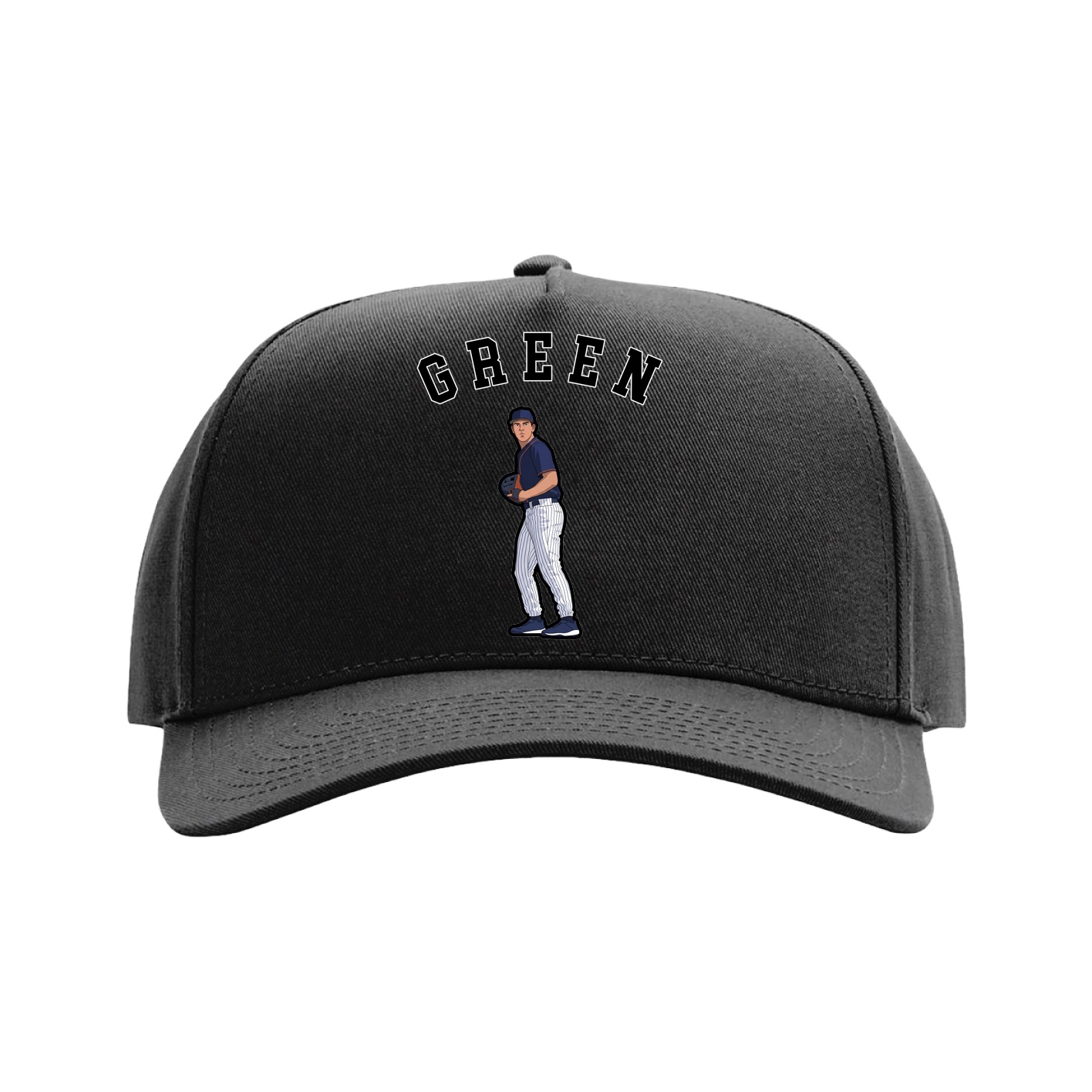Full Fabric Five-Panel Champ Cap
