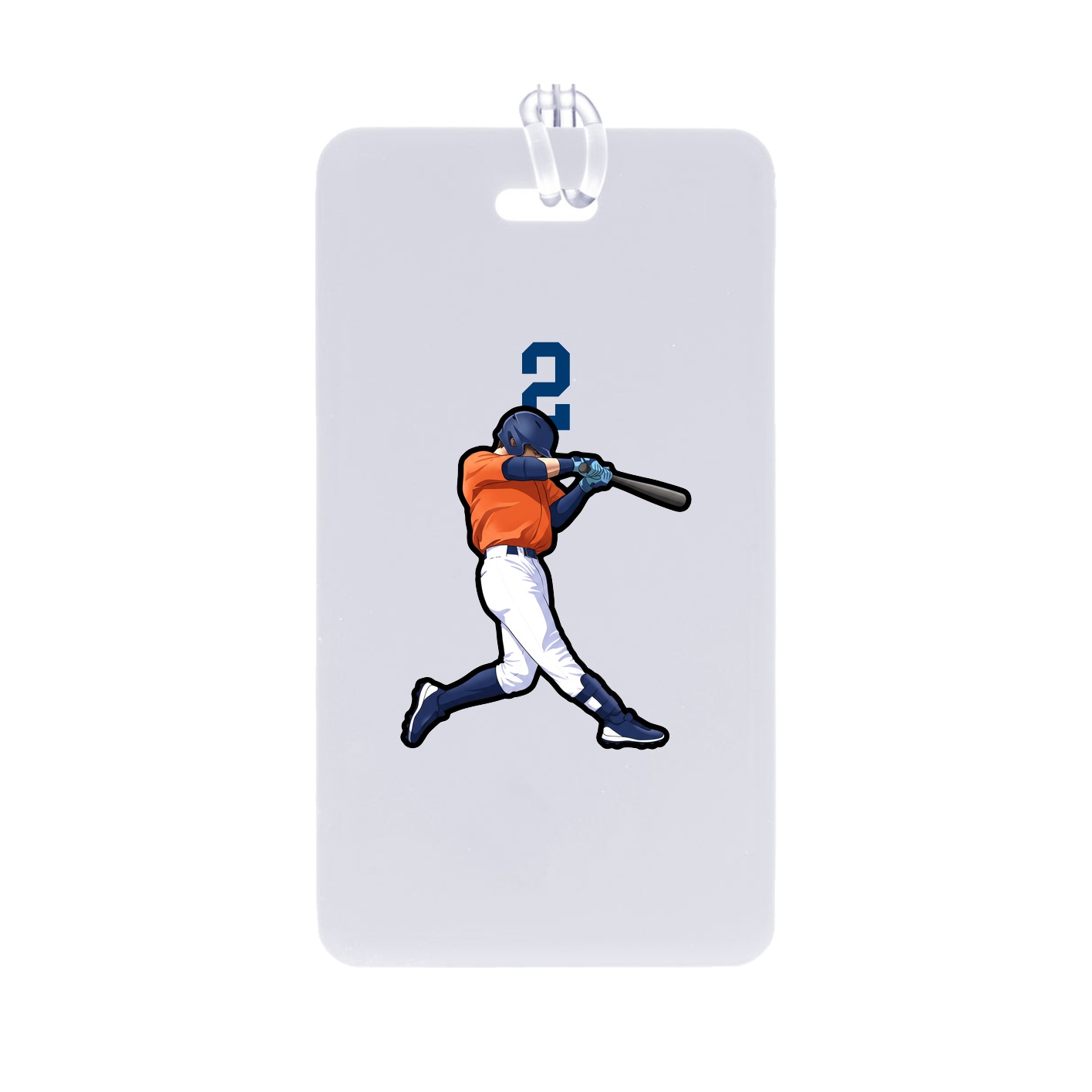 Bag Tag — Number Top in Classic