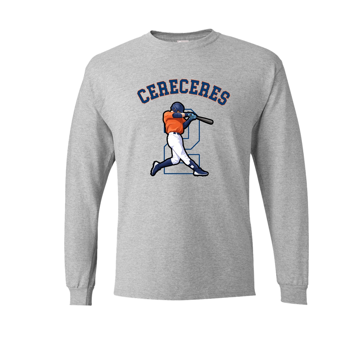 Long Sleeve Tee — Shirsey Arch in Grey