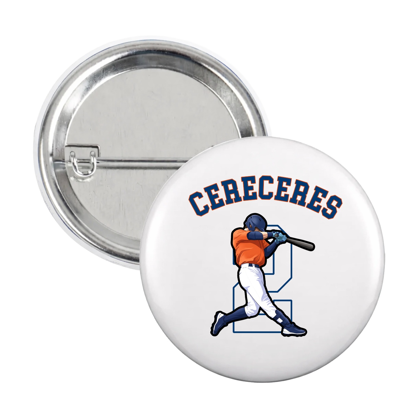 Game Day Button — Shirsey Arch in White