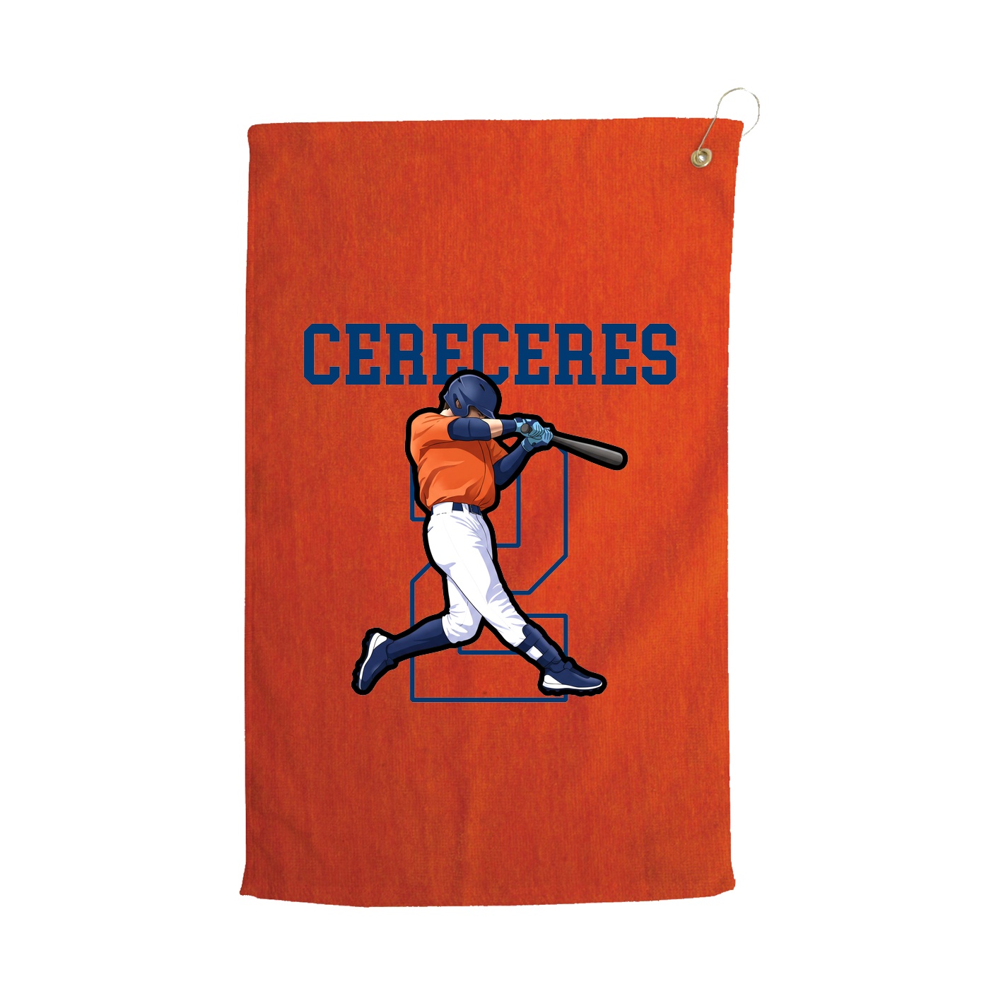 Golf Towel — Shirsey in Orange