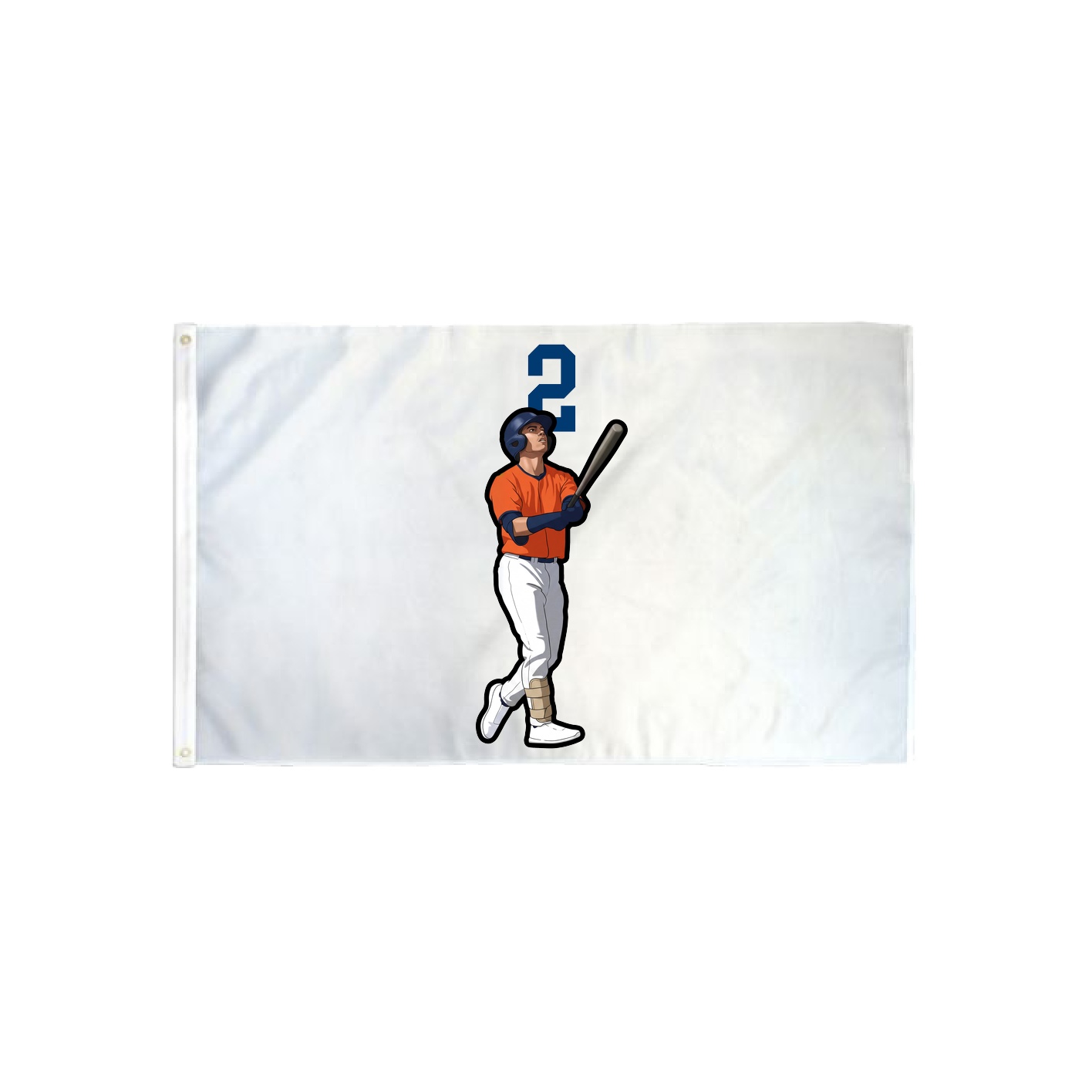 3x5 Flag — Number Top in Classic
