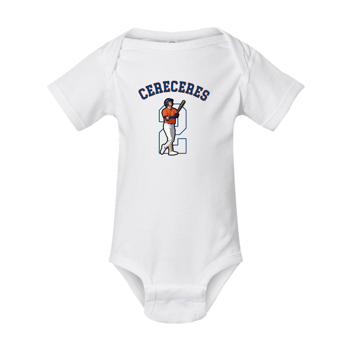 Baby Onesie — Shirsey Arch in White