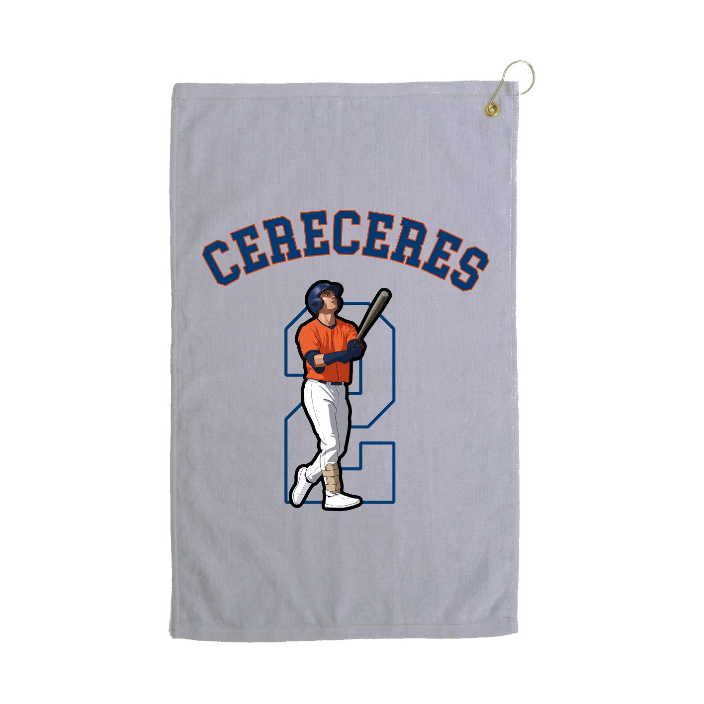 Golf Towel — Shirsey Arch in Grey