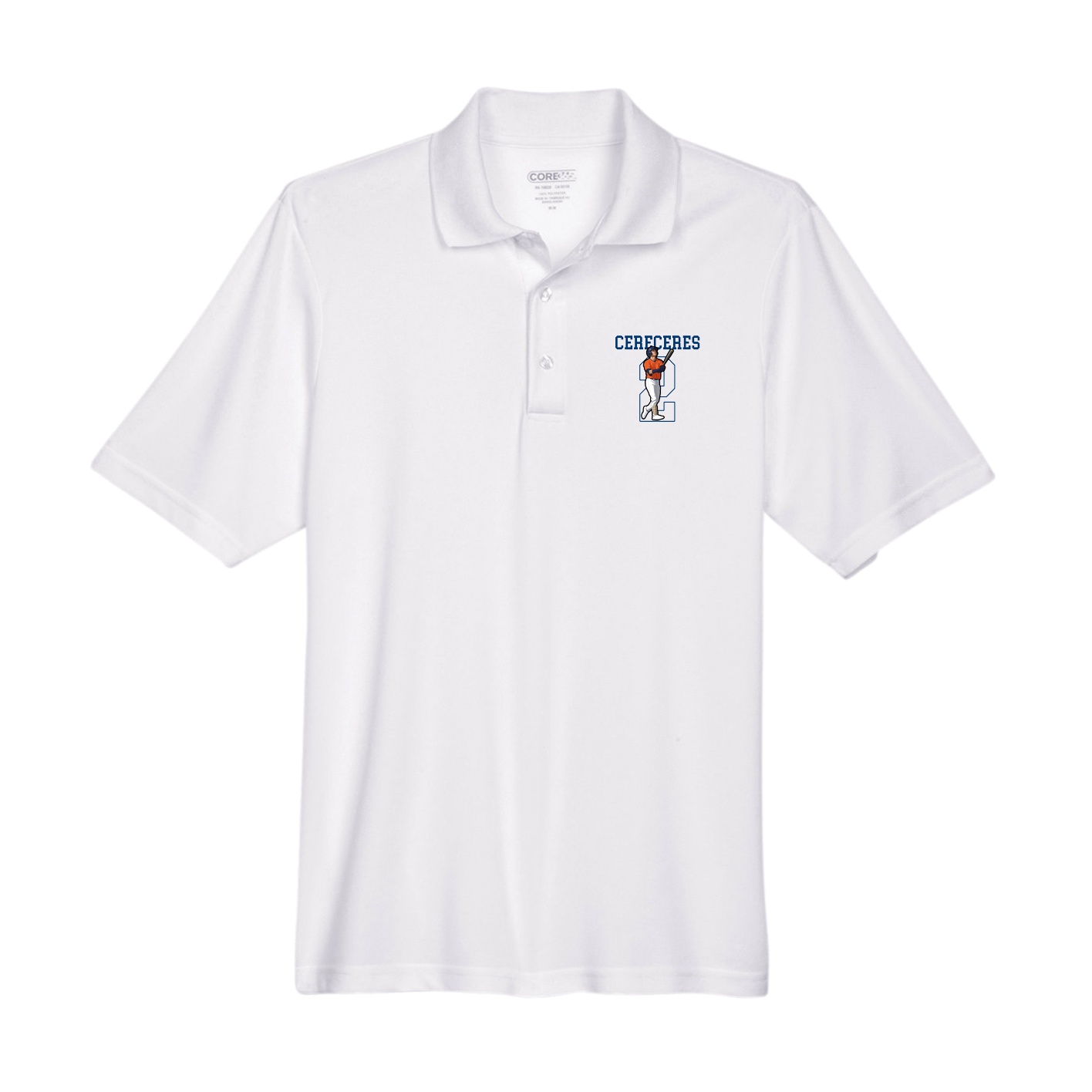 Performance Polo — Shirsey in White