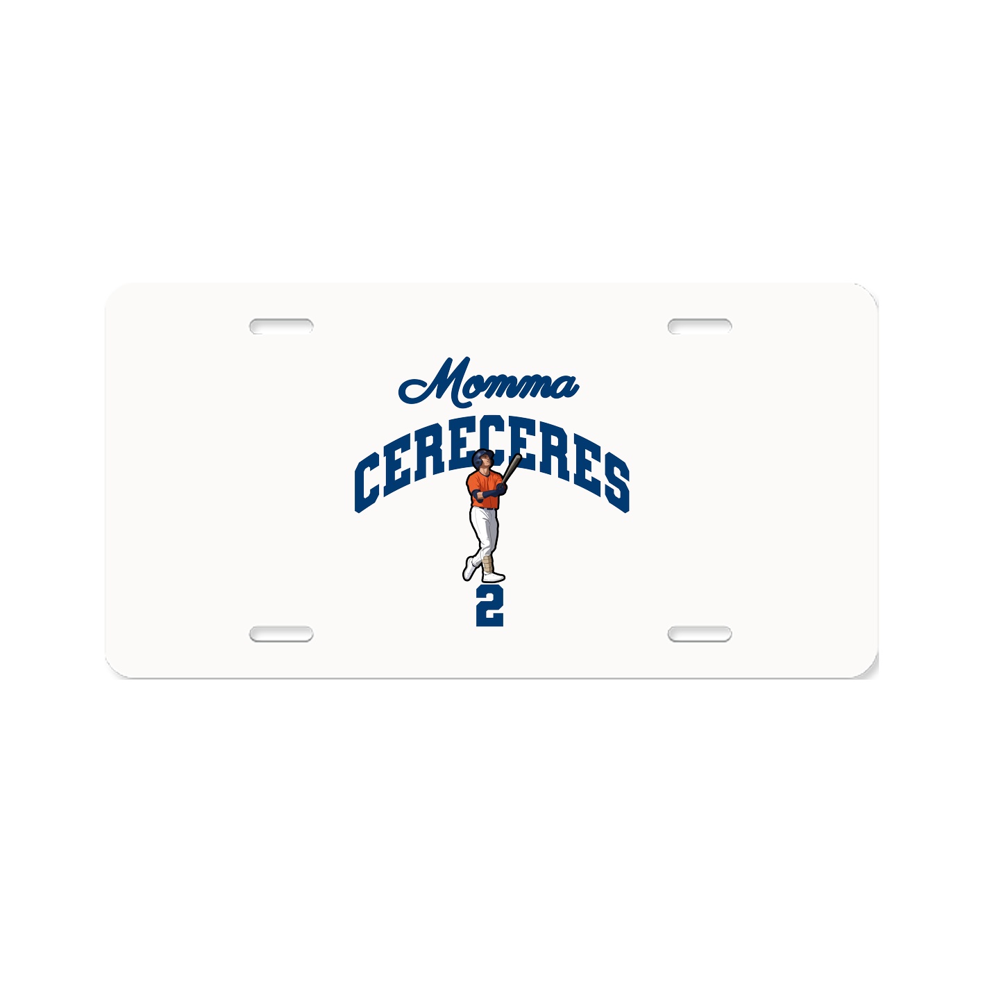 License Plate — Mothers Day Arch in Classic