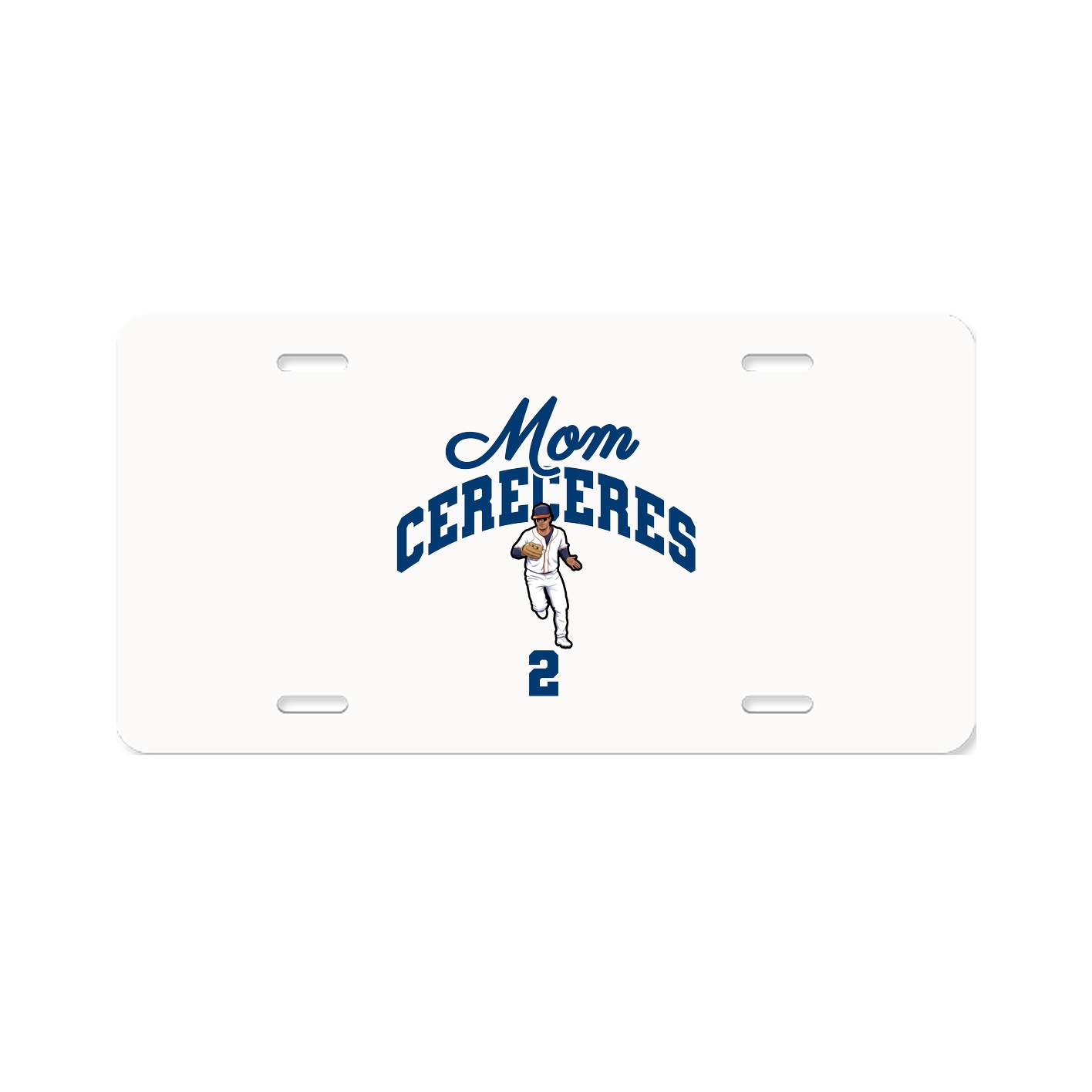 License Plate — Mothers Day Arch in Classic