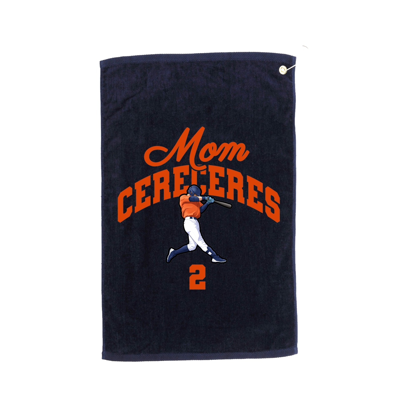 Golf Towel — Mothers Day Arch in Navy