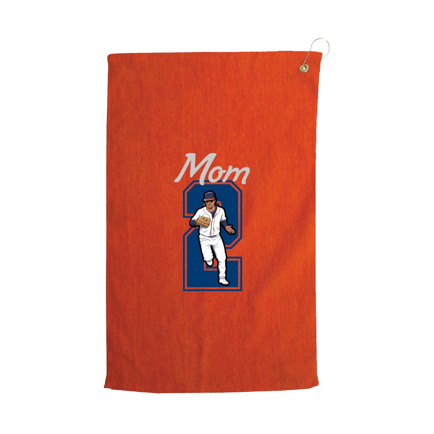 Golf Towel — Mothers Day Shirsey in Orange
