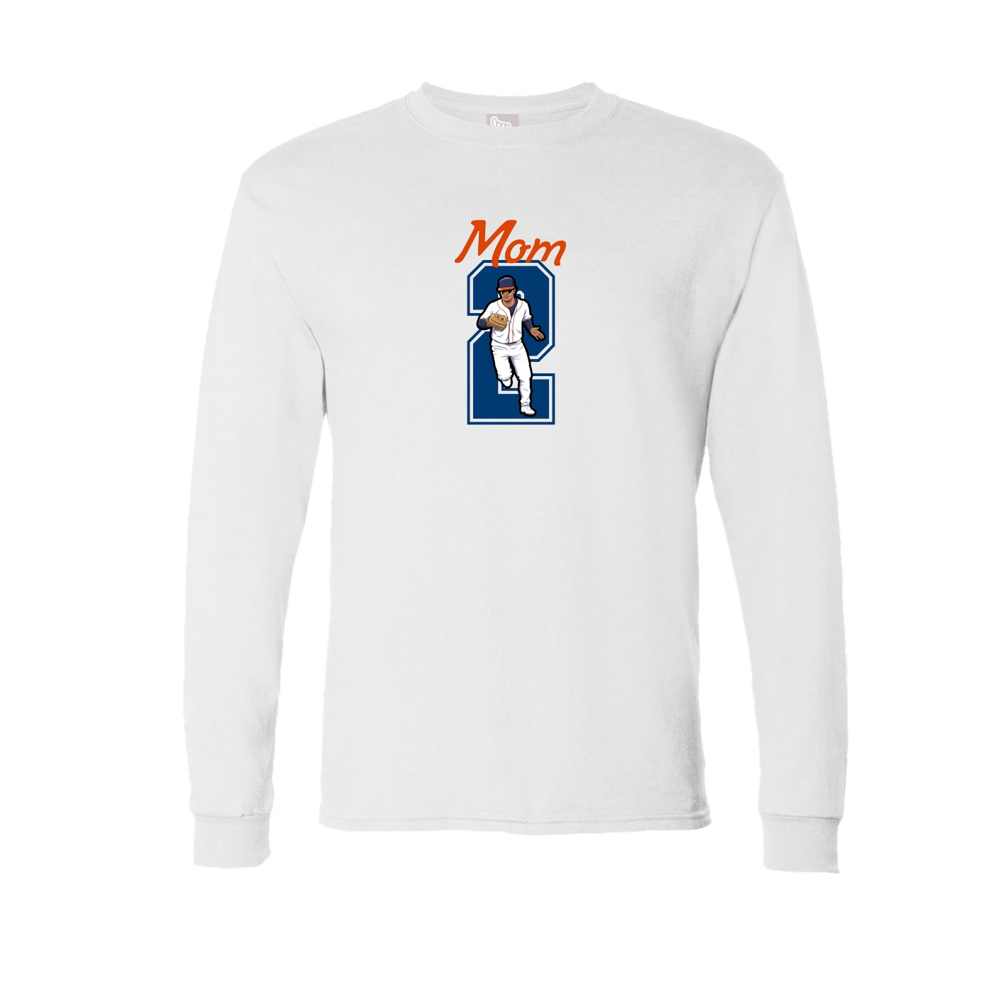 Long Sleeve Tee — Mothers Day Shirsey in White